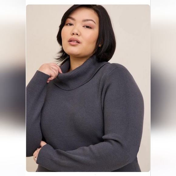 Ultra Soft Sweater Dress - Picture 3 of 5